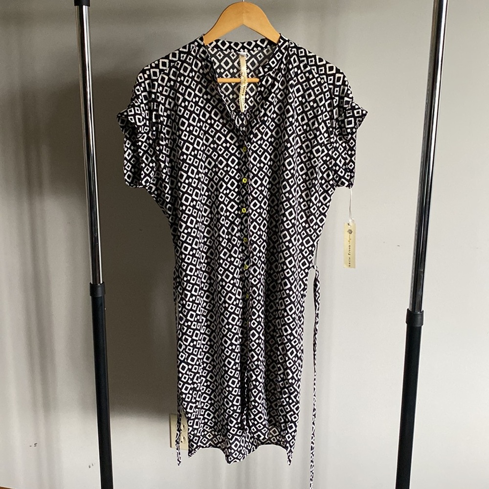 Uncle Frank geometric print dress